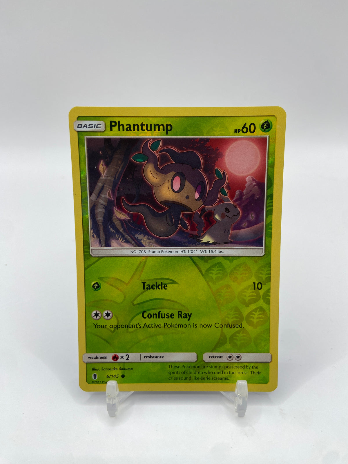 Phantump Reverse Holo Guardians Rising 6/145