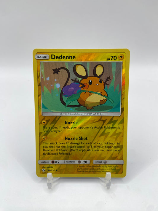 Dedenne Reverse Holo Lost Thunder 84/214