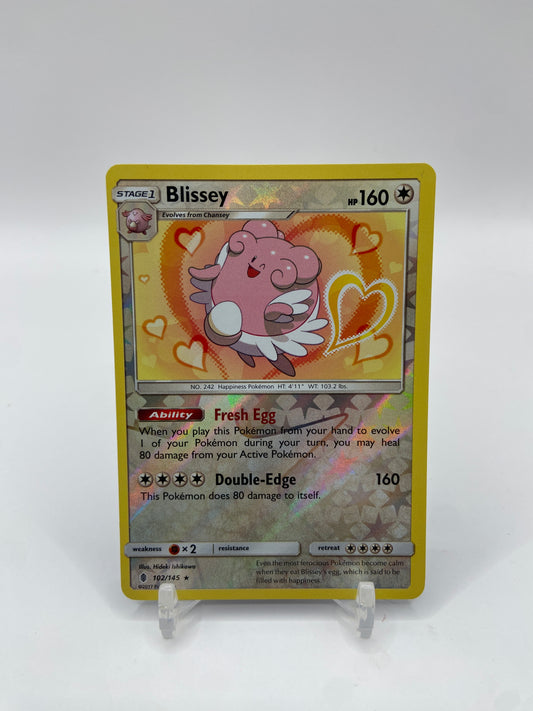 Blissey Reverse Holo Rare Guardians Rising 102/145