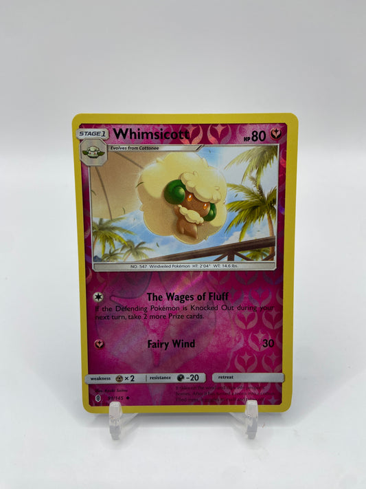 Whimsicott Reverse Holo Guardians Rising 91/145