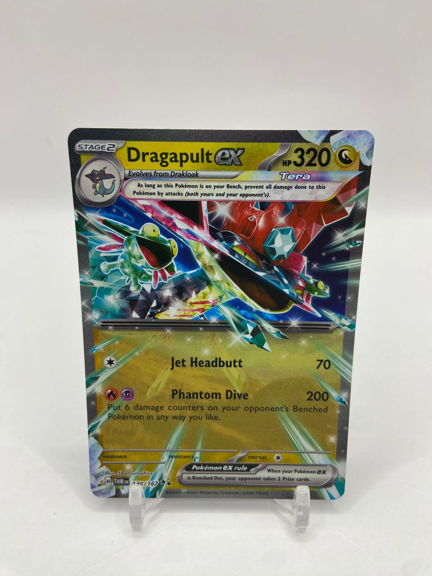 Dragapult Ex Twilight Masquerade 130/167