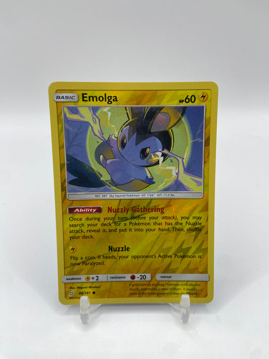 Emolga Reverse Holo Team Up 46/181
