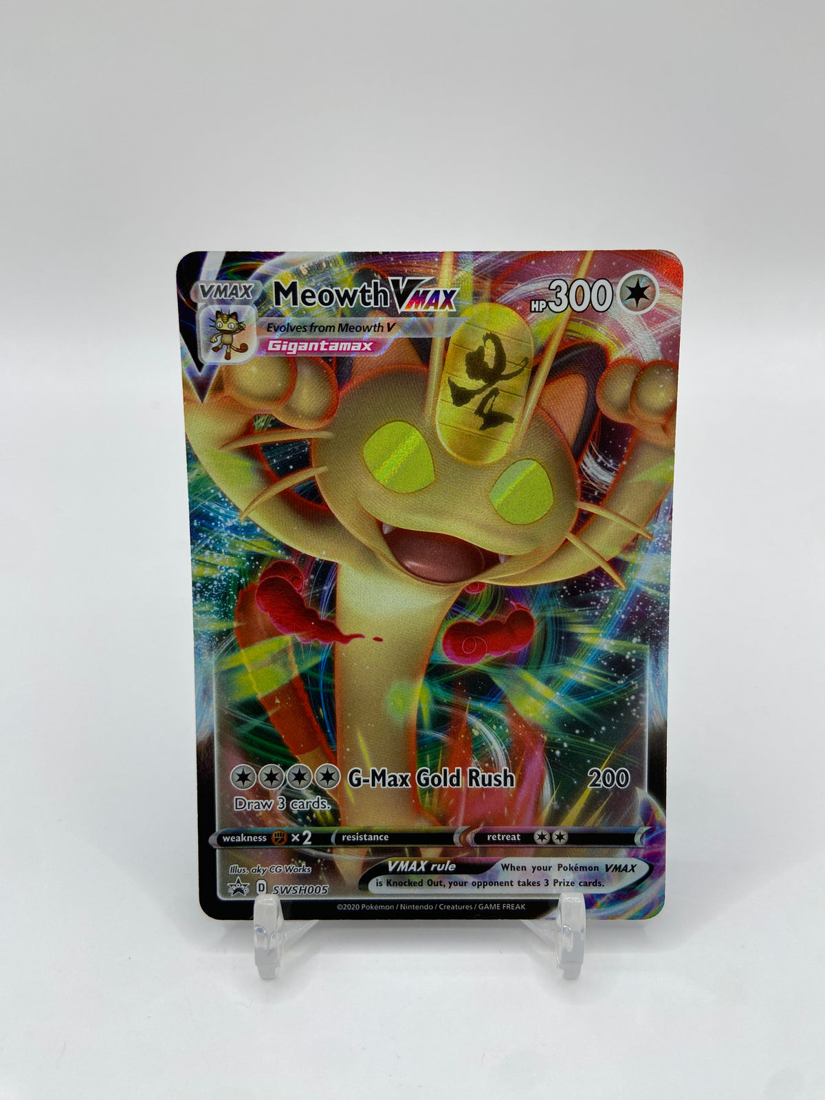 Meowth VMAX Sword & Shield Promo SWSH005