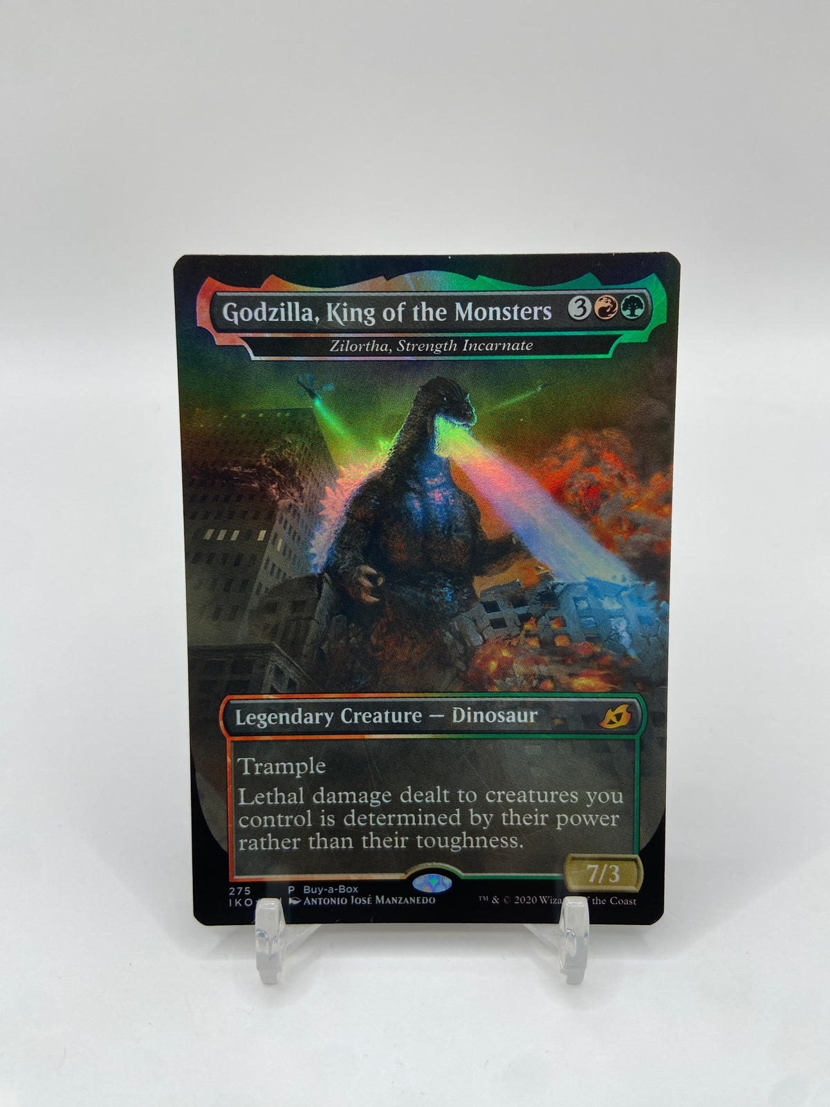 Godzilla, King of the Monsters Foil Buy-A-Box Promos P 275