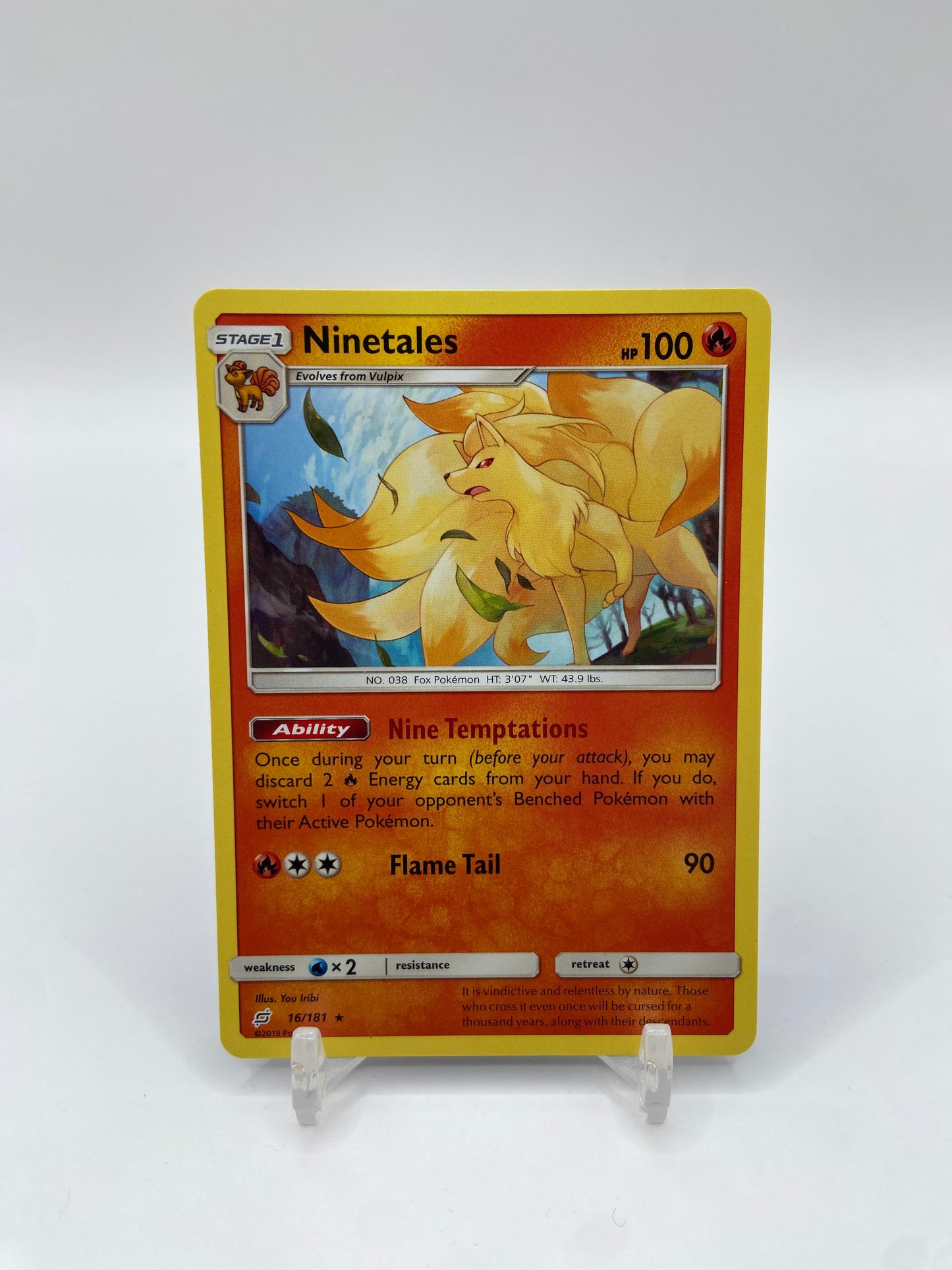Ninetales Rare Team Up 16/181
