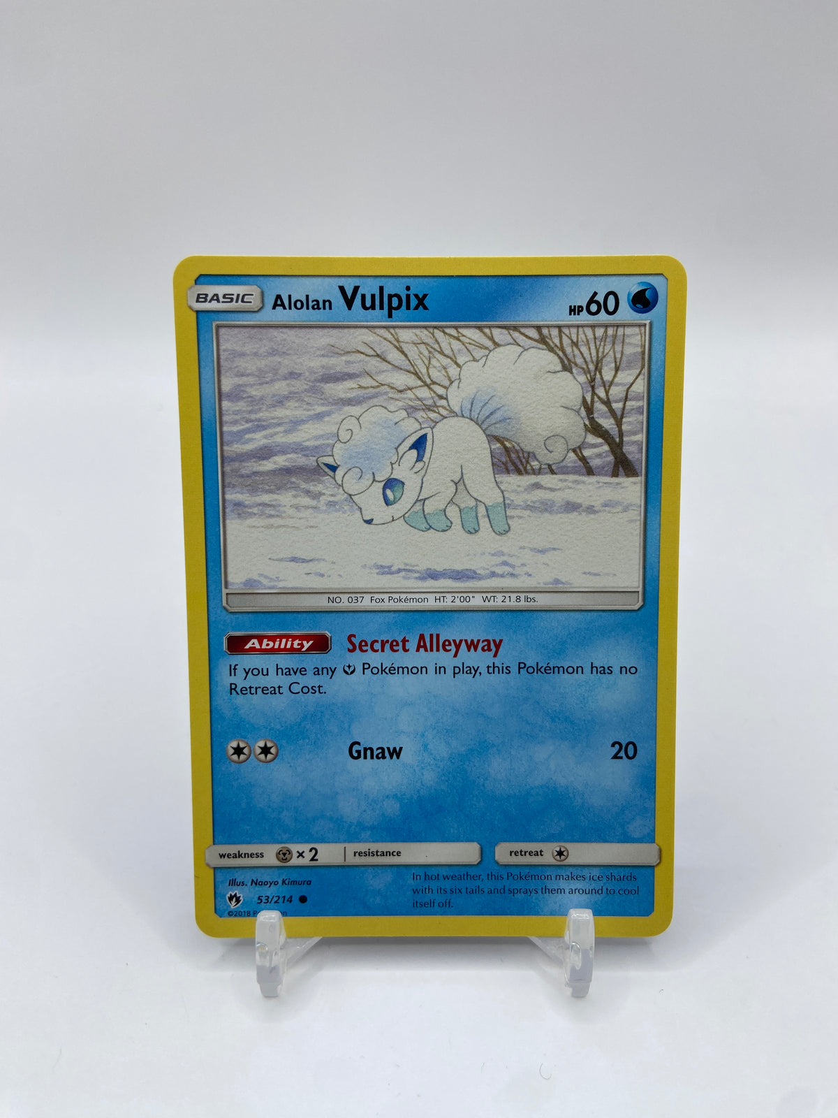 Alolan Vulpix Lost Thunder 53/214