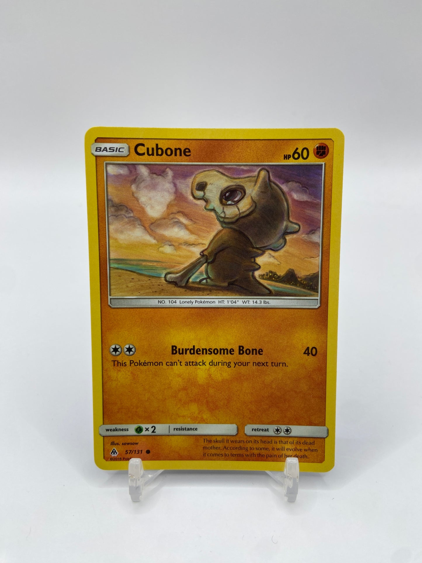 Cubone Forbidden Light 57/131