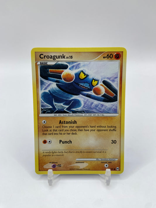 Croagunk Platinum Arceus 61/99