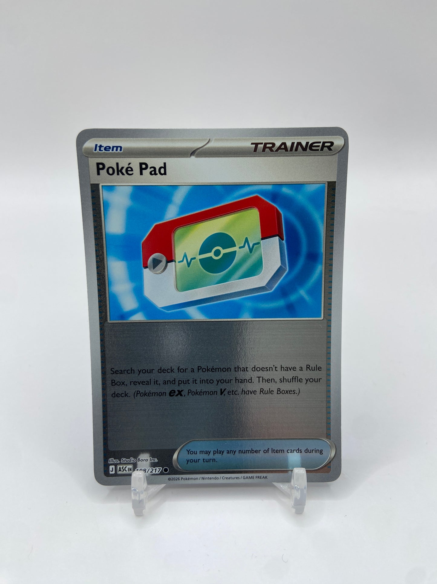 Poke Pad Reverse Holo Ascended Heroes 198/217