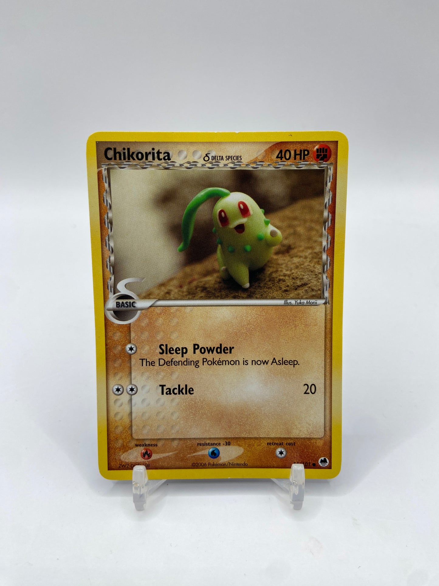 Chikorita (Delta Species) EX Dragon Frontiers 44/101