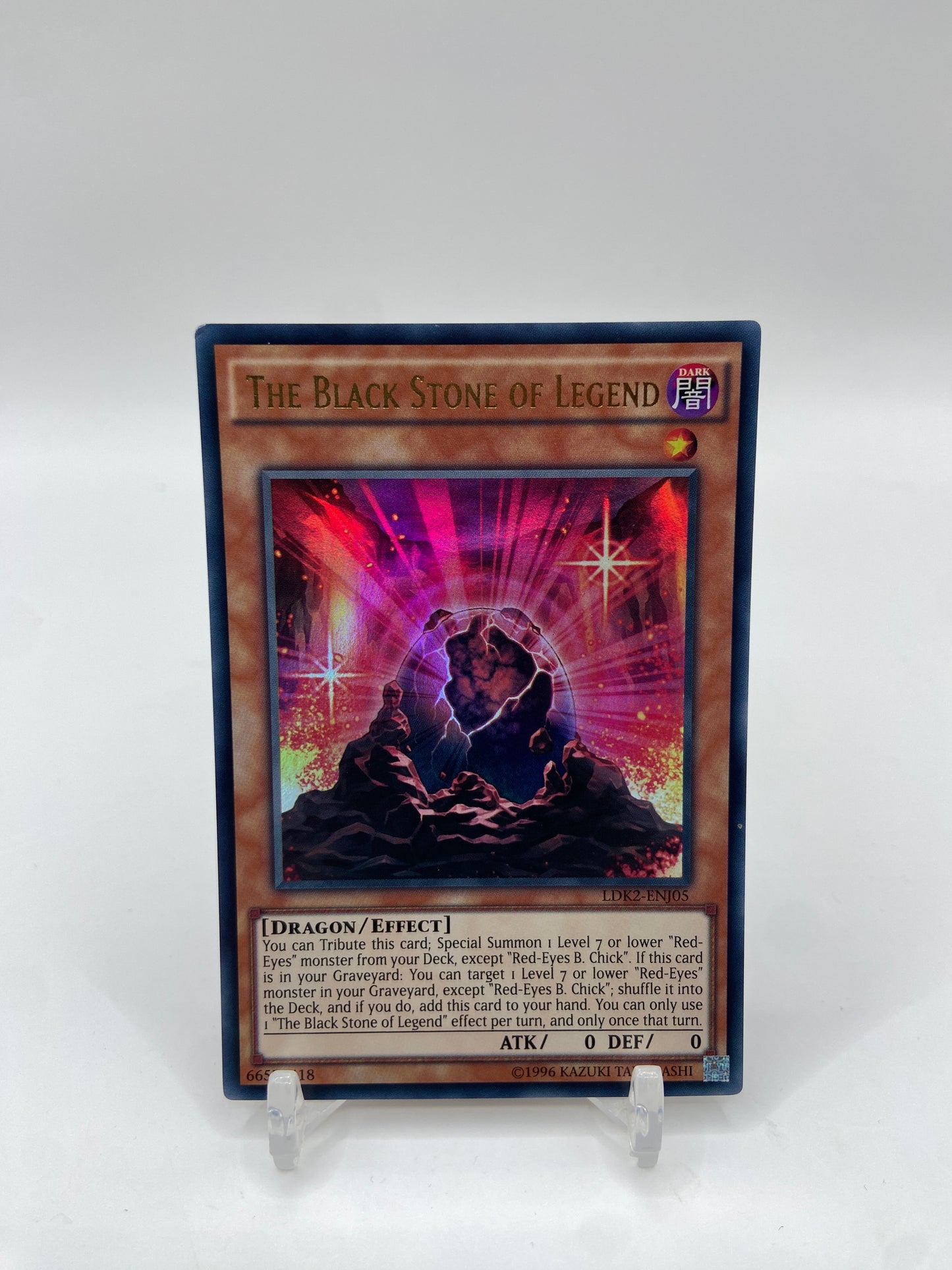 The Black Stone of Legend Ultra Rare Legendary Decks II  LDK2-ENJ05
