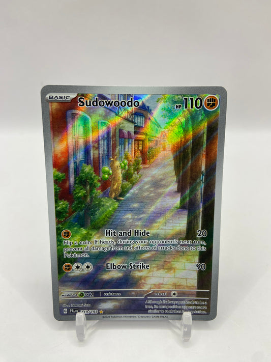 Sudowoodo Art Rare Full Art Paldea Evolved 219/193