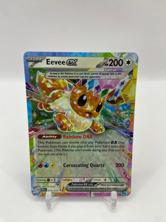 Eevee Gx Prismatic Evolutions 075/131