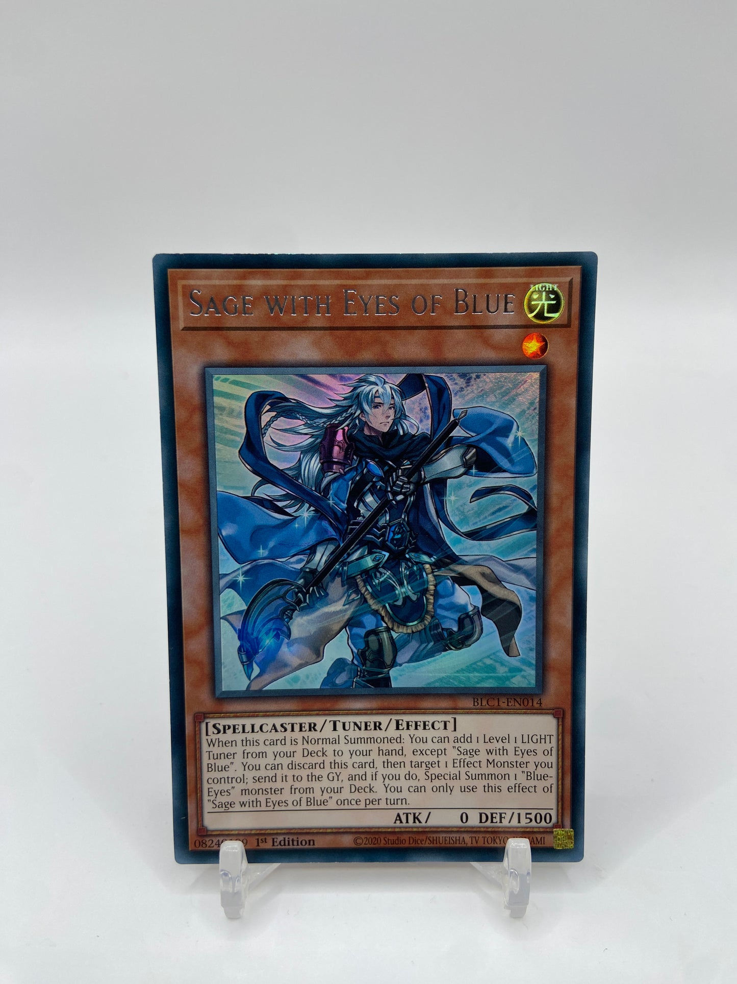Sage with Eyes of Blue (Silver) Ultra Rare Battles of Legend: Chapter 1 BLC1-EN014