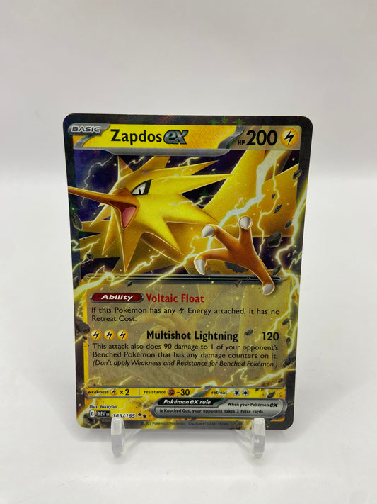 Zapdos Ex 151 145/165