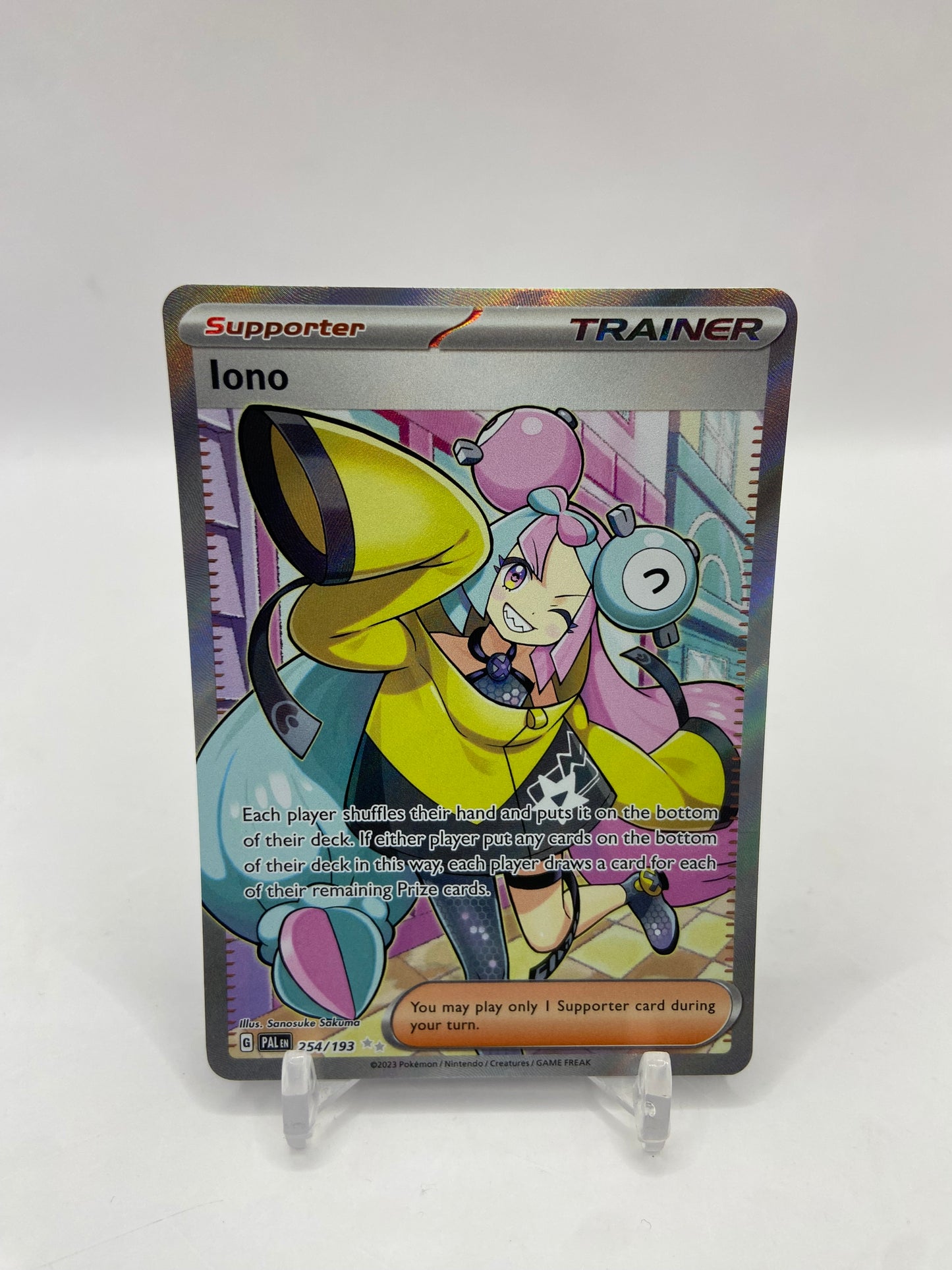 Iono Full Art Paldea Evolved 254/193