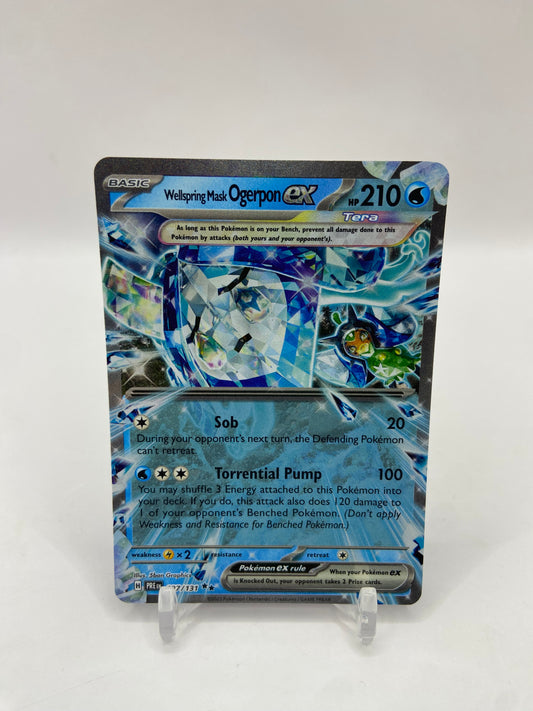 Wellspring Mask Ogerpon Ex Prismatic Evolutions 027/131