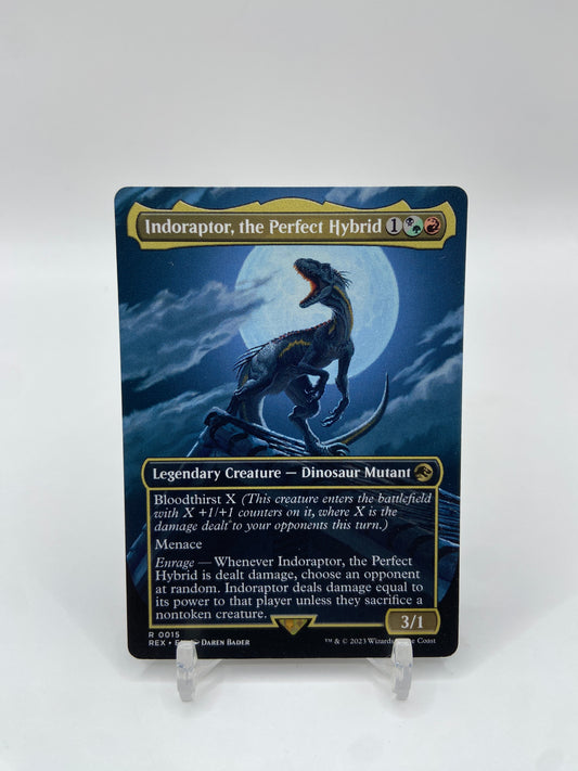 Indoraptor, the Perfect Hybrid (Borderless) Universes Beyond: Jurassic World Collection R 15