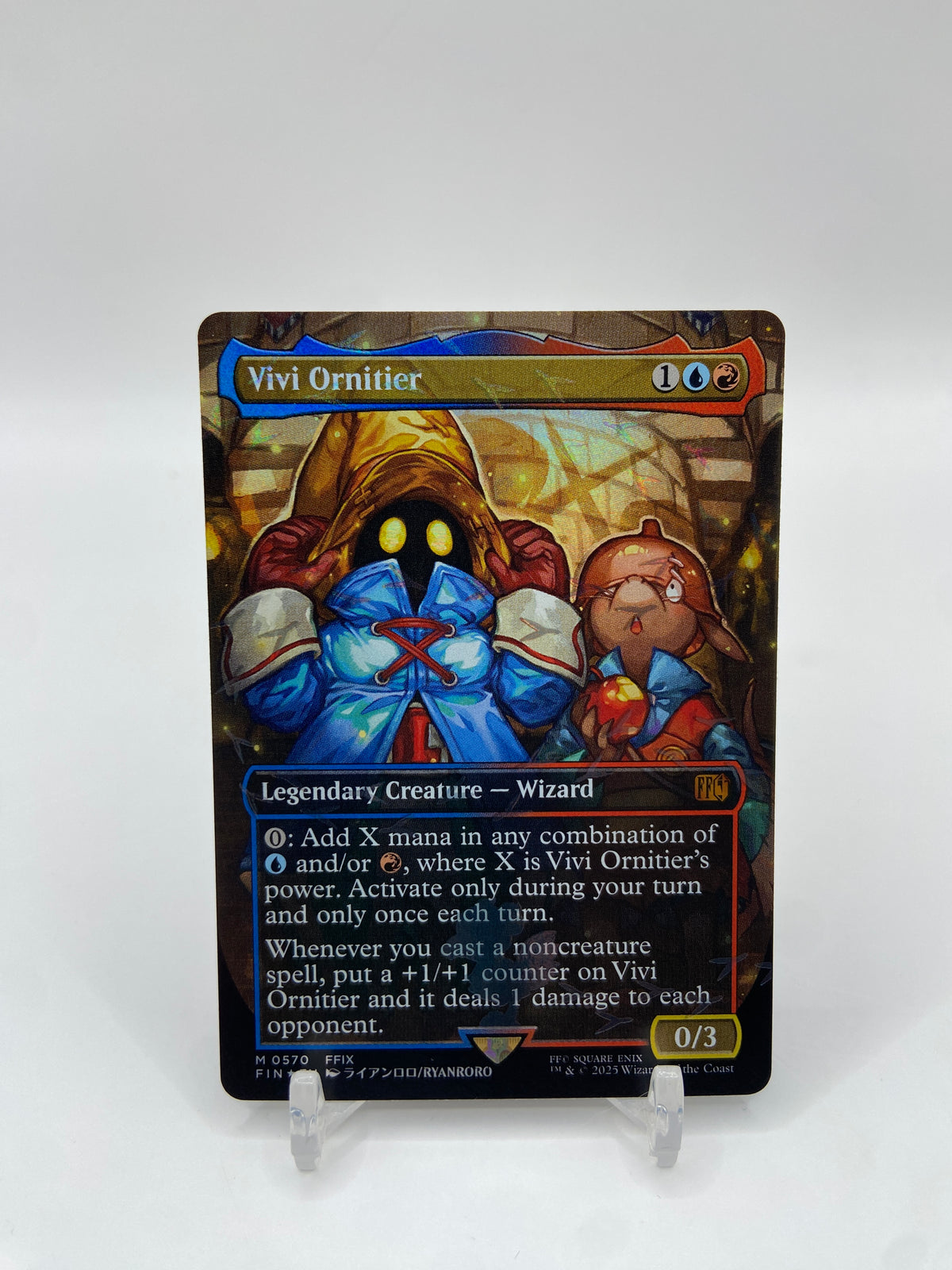 Vivi Ornitier (Borderless) (Chocobo Track Foil) Universes Beyond: FINAL FANTASY M 570