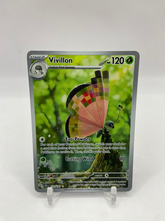 Vivillon Art Rare Full Art Surging Sparks 193/191