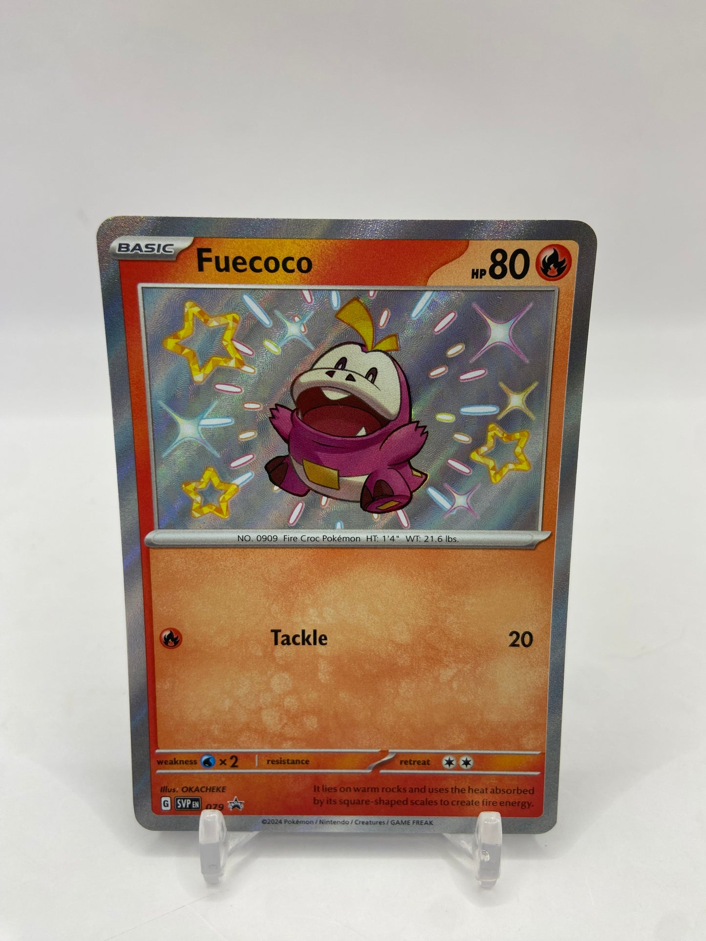 Fuecoco Shiny Promo 079