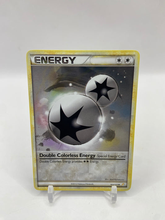 Double Colorless Energy Heart Gold Soul Silver 103/123