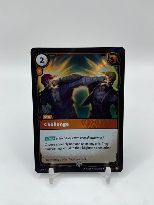 Challenge Foil Riftbound Organized Play Promotional Cards 128/298