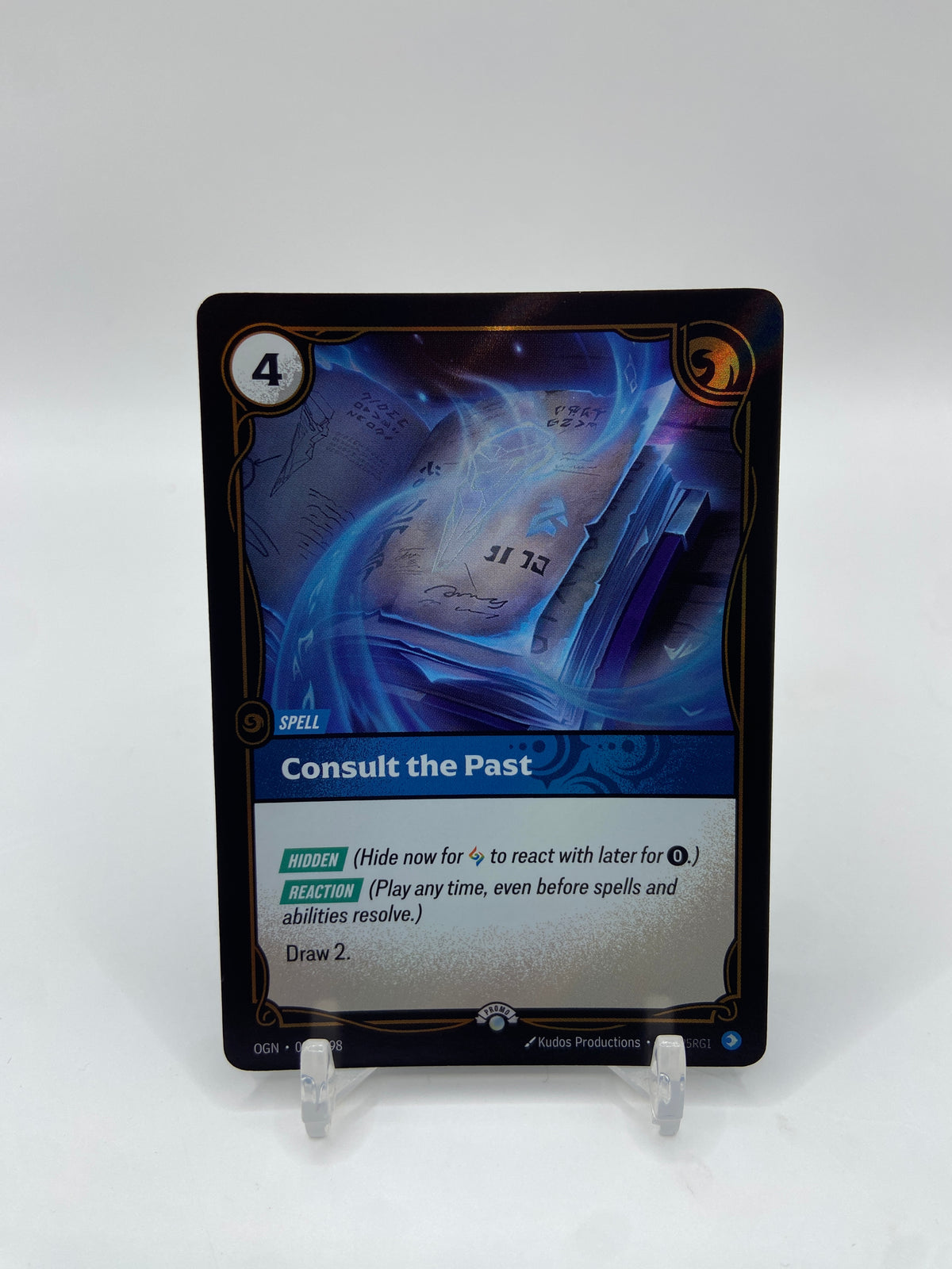 Consult the Past Foil Riftbound Organized Play Promotional Cards 083/298
