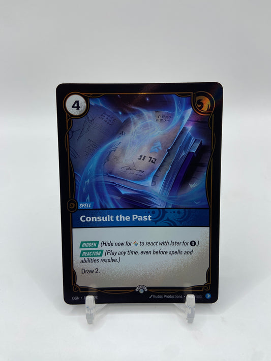 Consult the Past Foil Riftbound Organized Play Promotional Cards 083/298