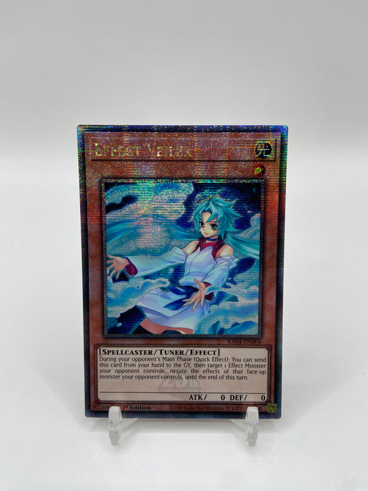 Effect Veiler (New Art) (Quarter Century Secret Rare) Quarter Century Stampede RA04-EN004