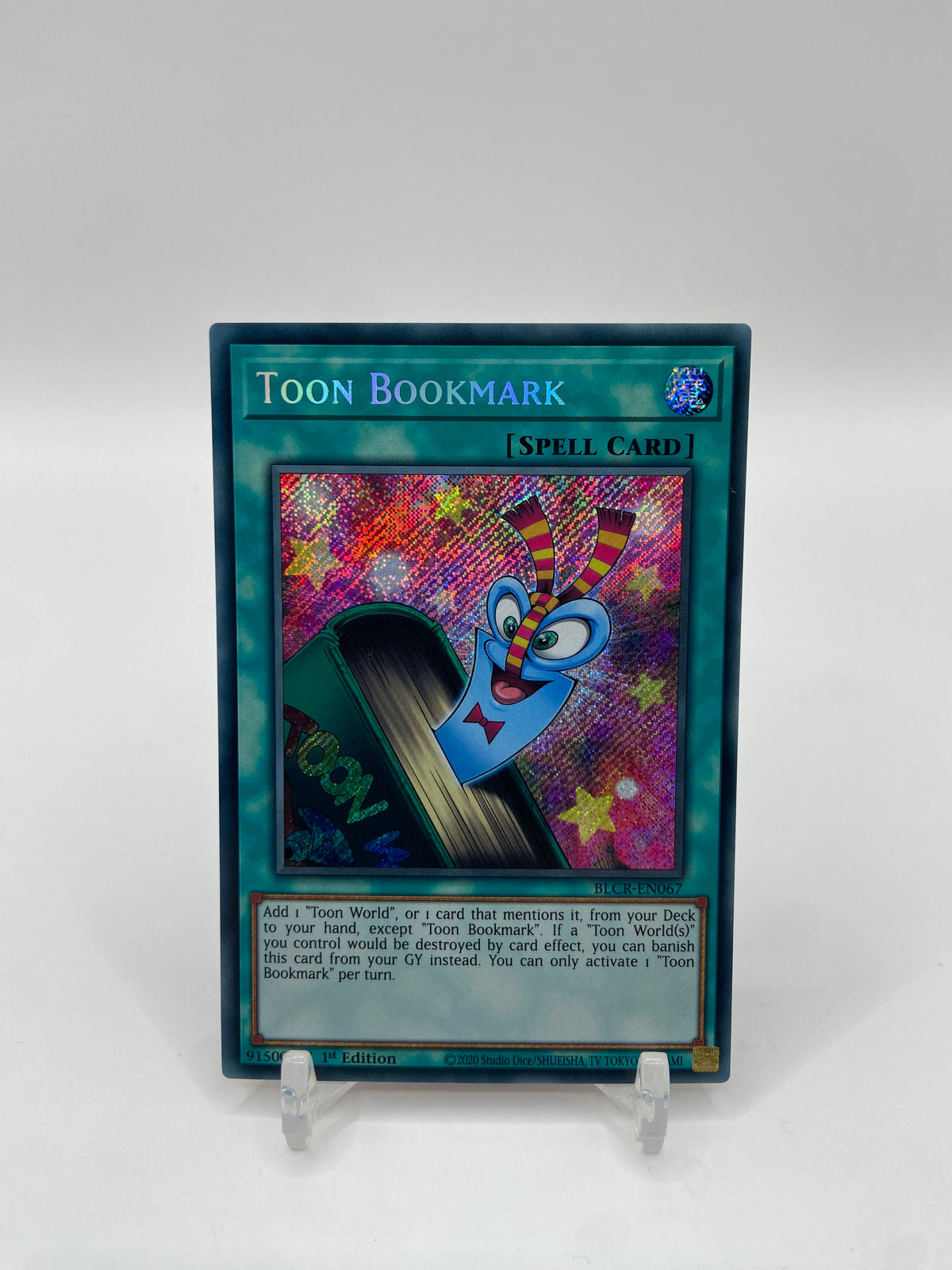Toon Bookmark Secret Rare  Battles of Legend: Crystal Revenge BLCR-EN067