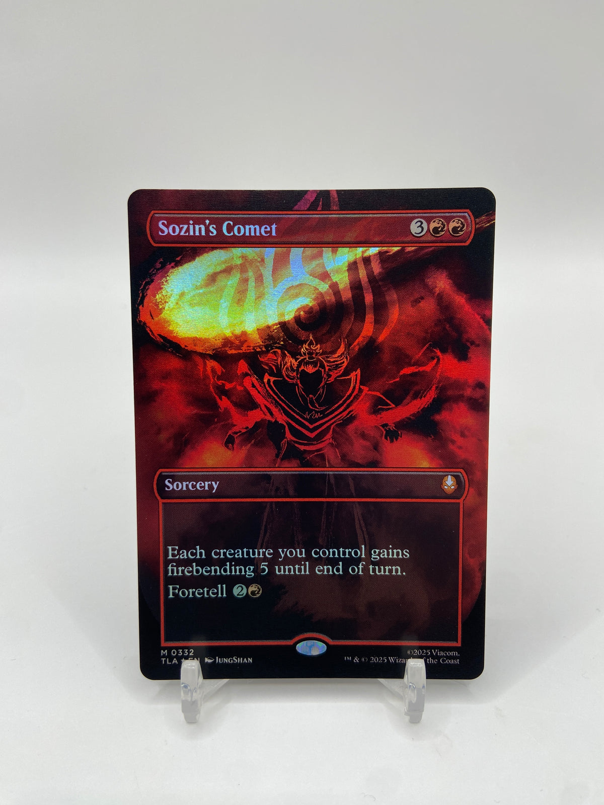 Sozin's Comet Foil (0332) (Borderless) Avatar: The Last Airbender M 332