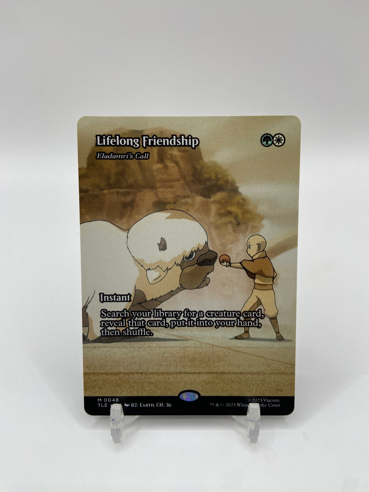 Lifelong Friendship - Eladamri's Call (Borderless) Avatar: The Last Airbender: Eternal-Legal M 48