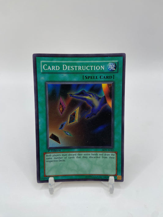 Card Destruction Super Rare 1st Edition Starter Deck: Yugi SDY-A042