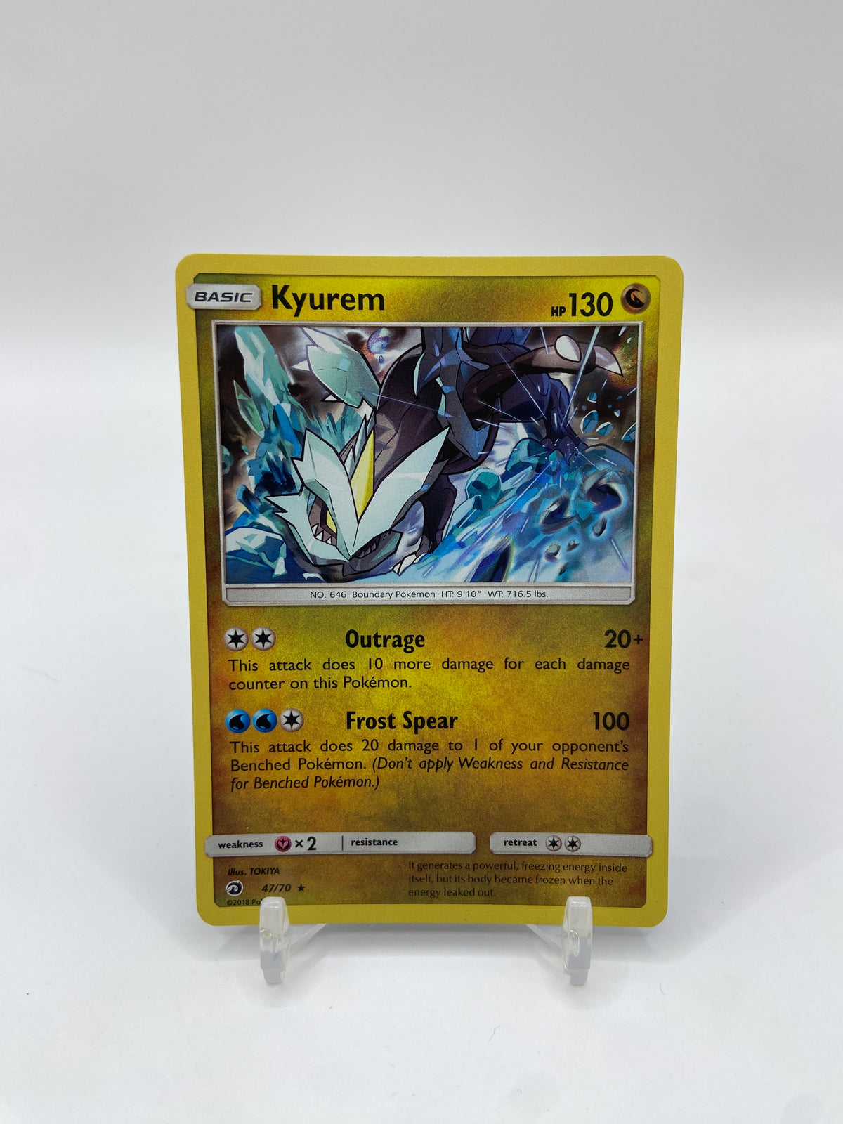 Kyurem Holo Dragon Majesty 47/70