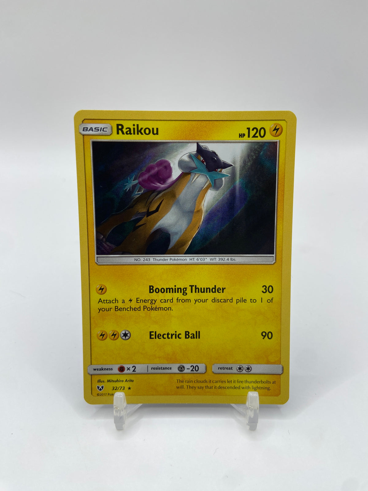 Raikou Holo Shining Legends 32/73