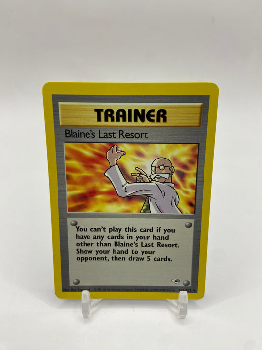 Blaine's Last Resort Gym Heroes 109/132
