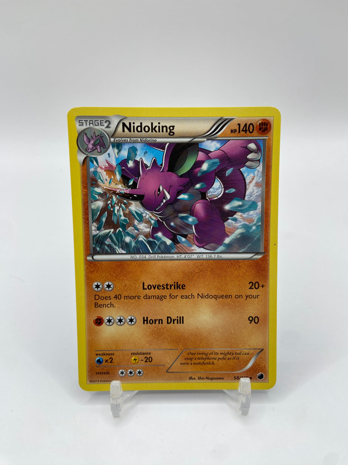 Nidoking Plasma Freeze Rare 58/116