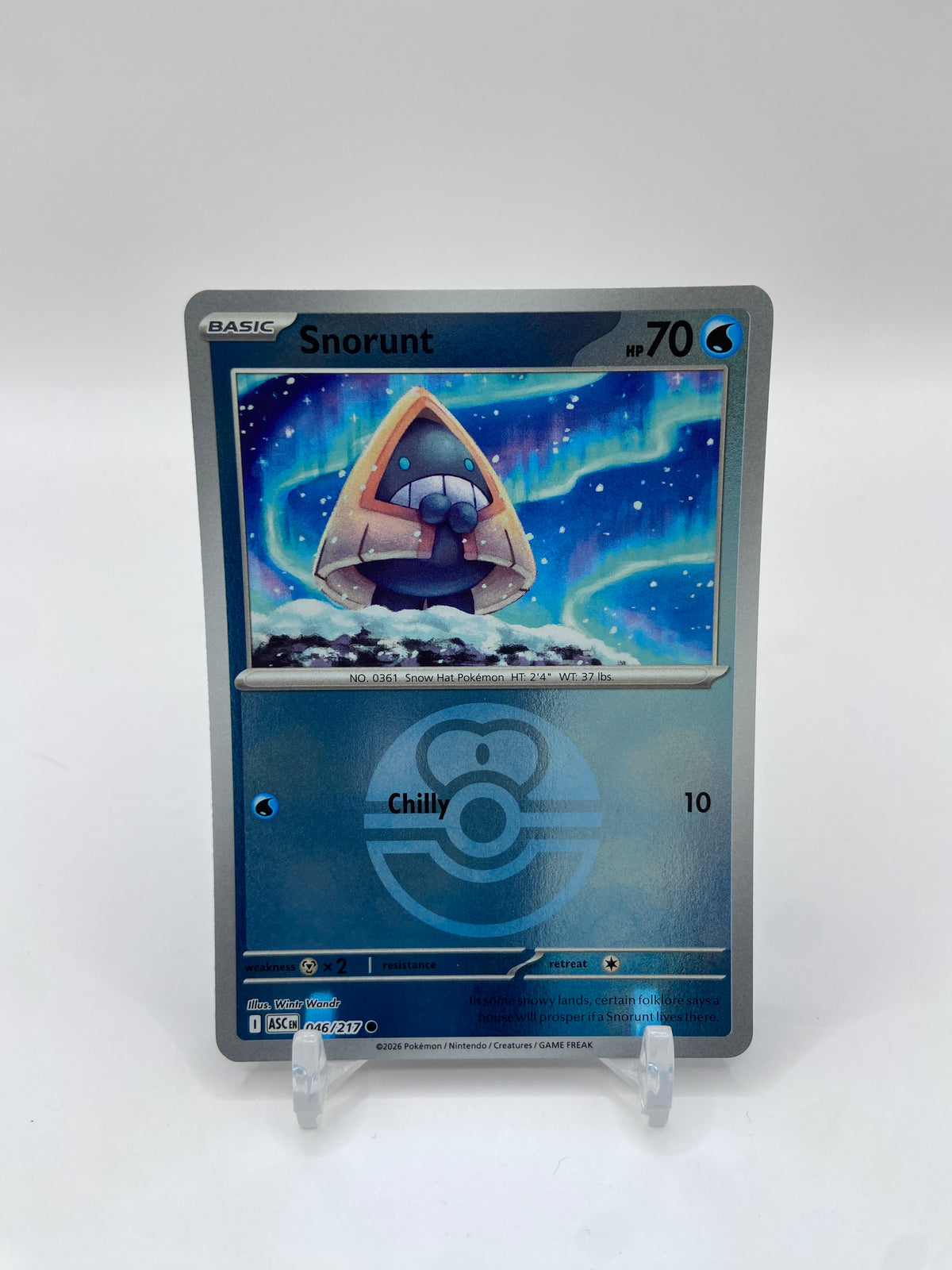Snorunt (Love Ball) Reverse Holo Ascended Heroes 046/217
