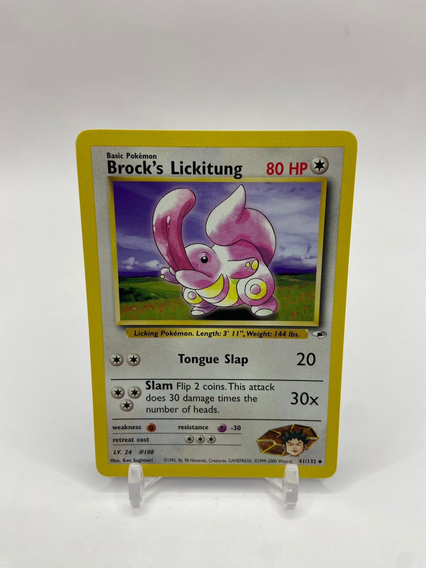 Brock's Lickitung Gym Heroes 41/132
