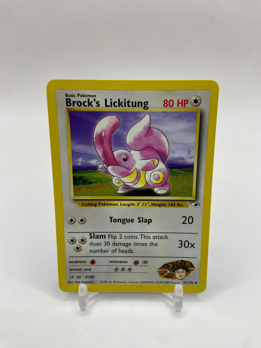 Brock's Lickitung Gym Heroes 41/132