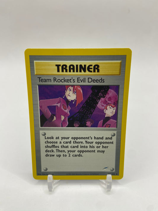 Team Rocket's Evil Deeds Neo Destiny 103/105