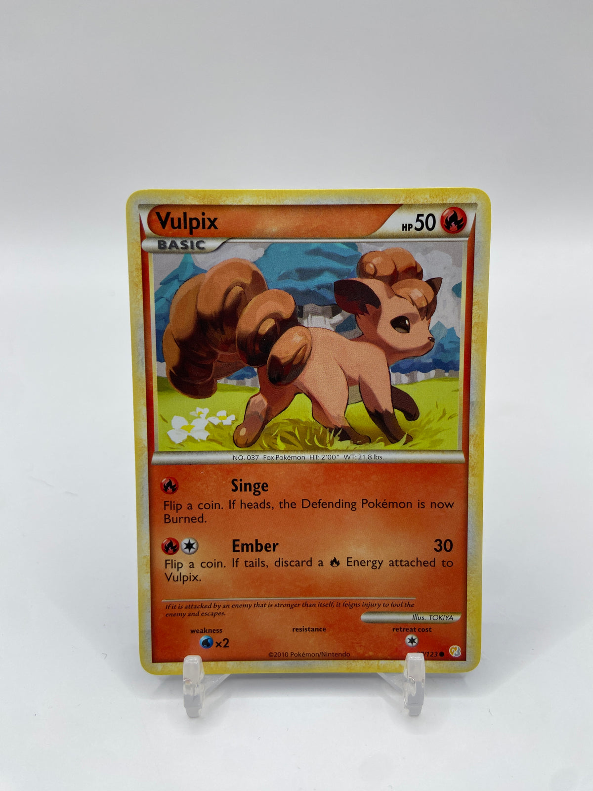 Vulpix HeartGold SoulSilver 87/123