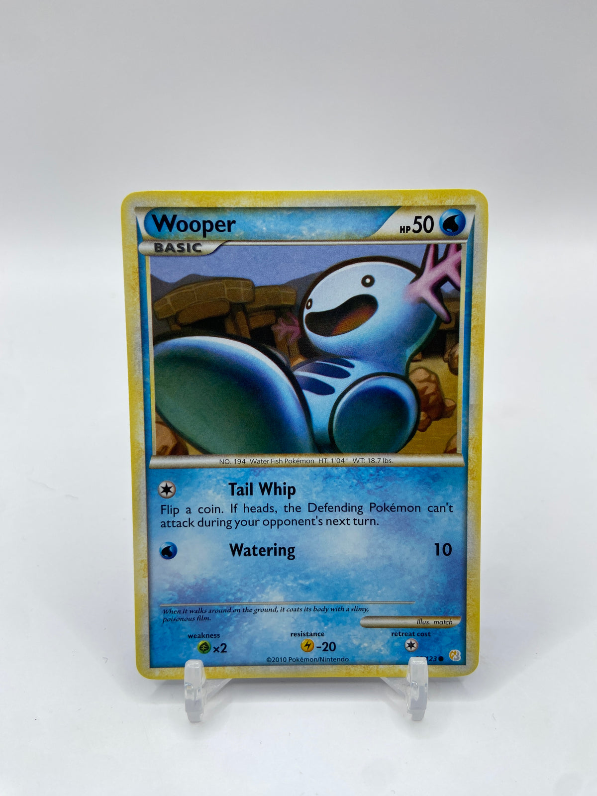 Wooper HeartGold SoulSilver 88/123