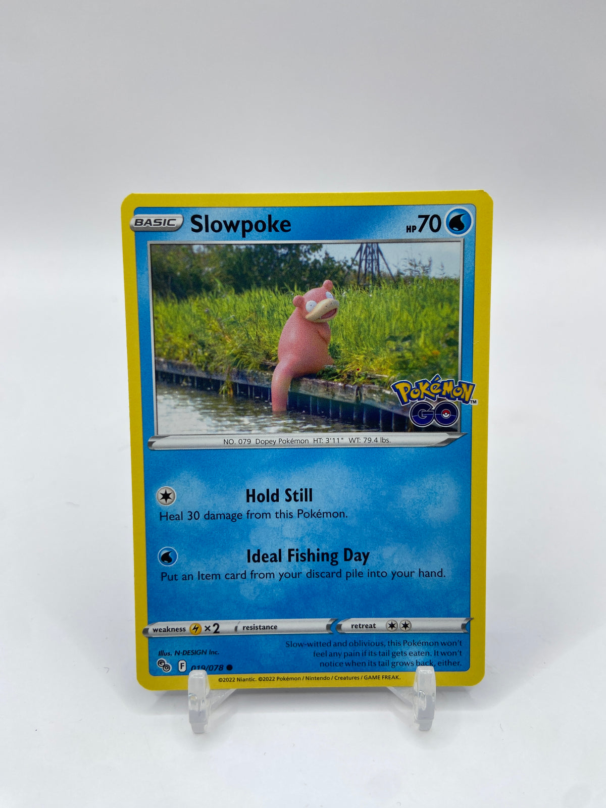 Slowpoke Pokemon Go 019/078