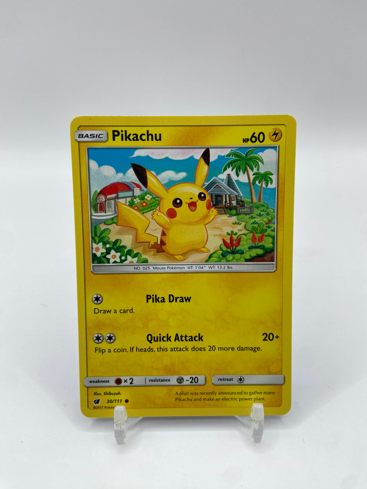 Pikachu Crimson Invasion 30/111