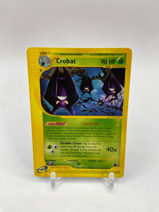 Crobat Rare Skyridge E Reader 6/144