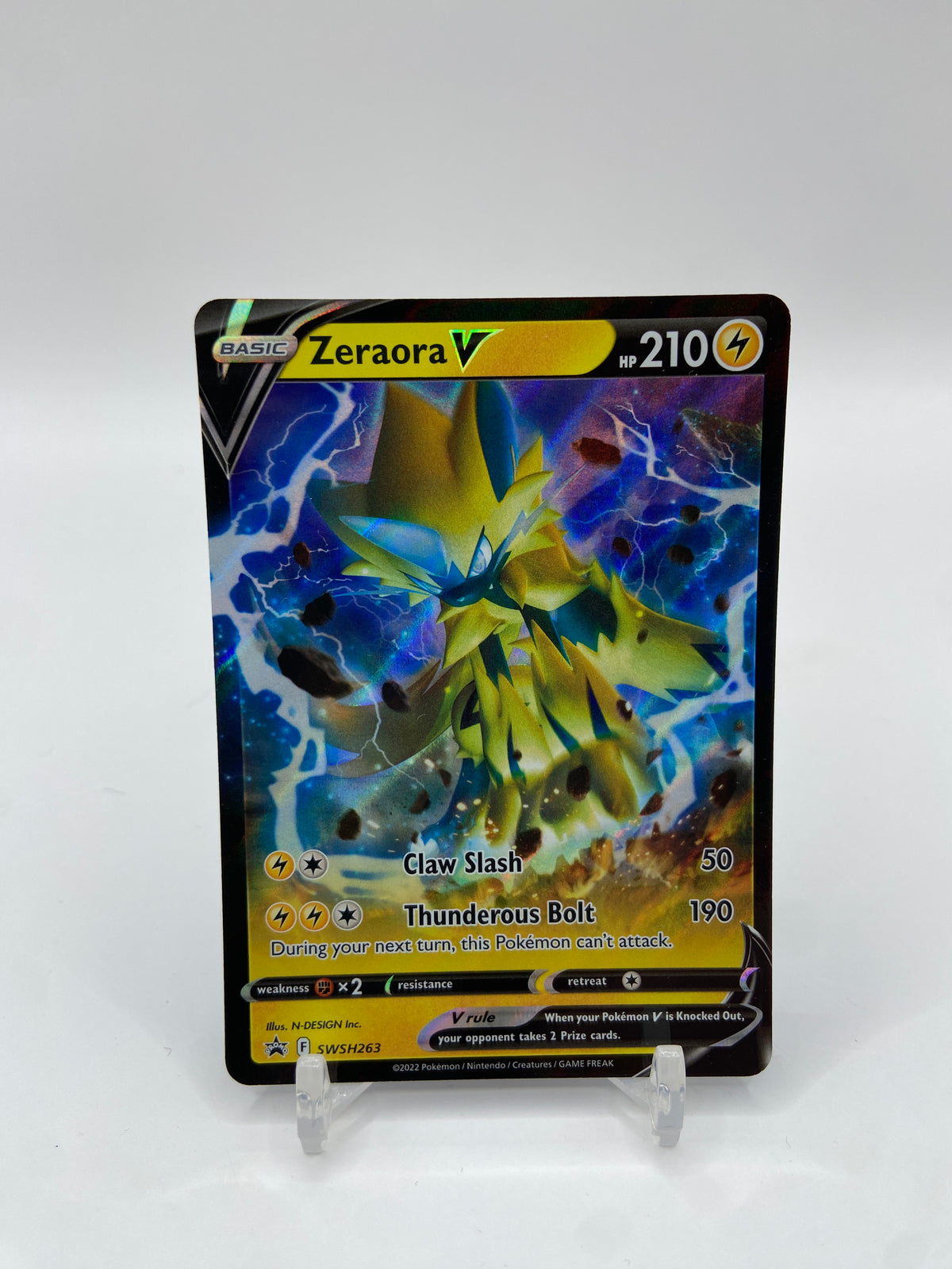 Zeraora V Sword & Shield Promo SWSH263