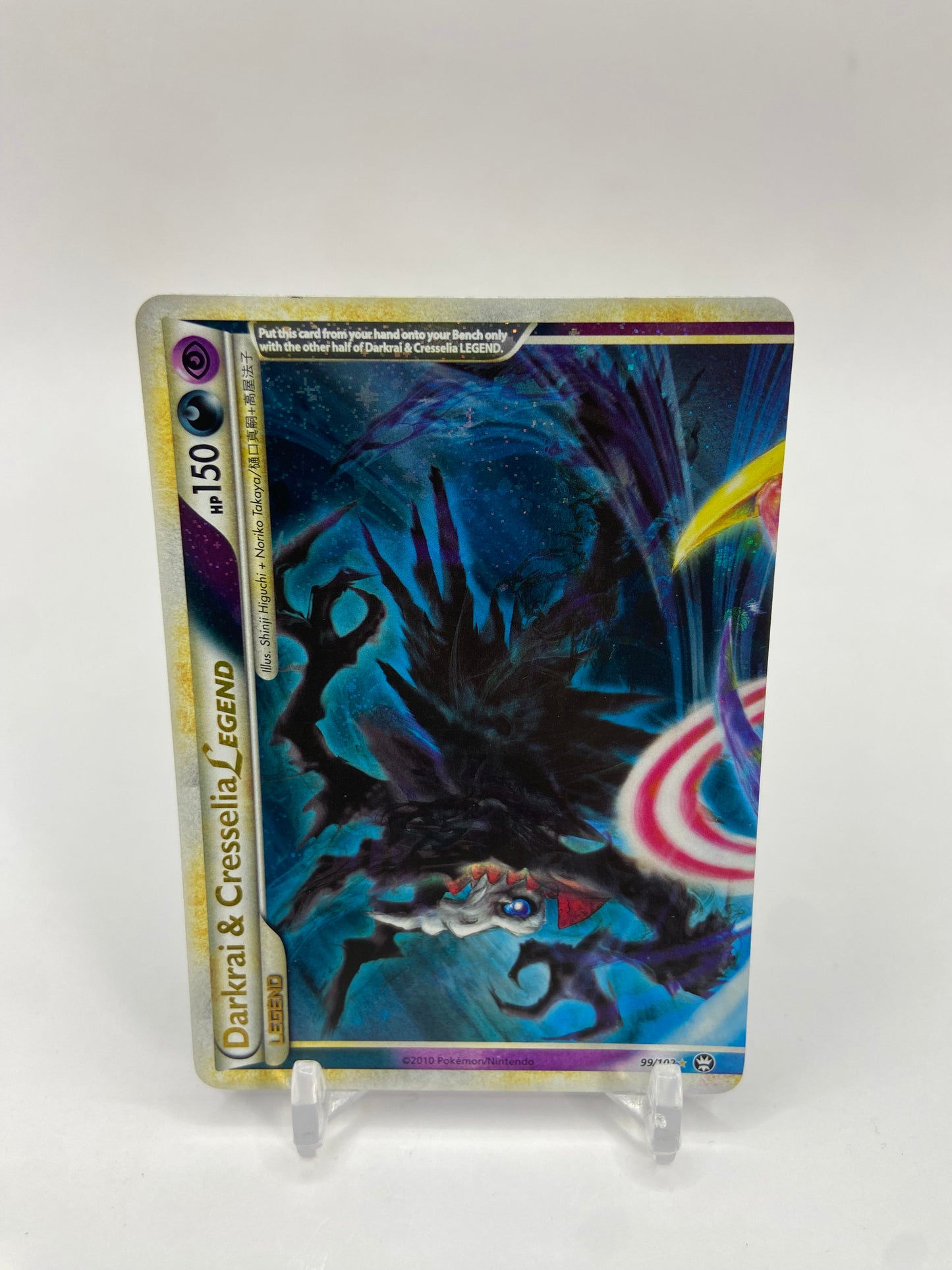 Darkrai & Cresselia Legend (Top) HS Triumphant 99/102
