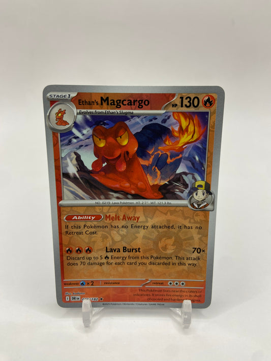 Ethan's Magcargo Reverse Holo Rare Destined Rivals 036/182